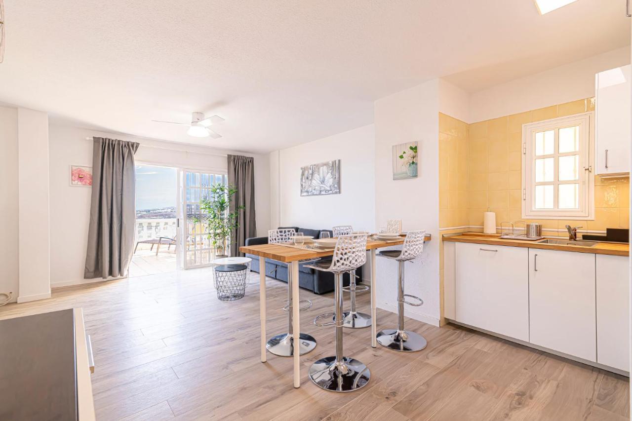Top Floor With Ocean View Costa Adeje Dış mekan fotoğraf